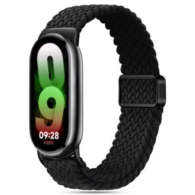 Tech-Protect NylonMag-Armband für Xiaomi Smart Band 8 / 9 / NFC - Schwarz