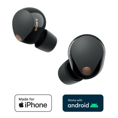 2. Sony WF-1000XM5 In-Ear-Bluetooth-Kopfhörer, schwarz