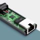 6. Ugreen externer Netzwerkadapter RJ45 - USB Typ C (1000 Mbps / 1 Gbps) Gigabit Ethernet grau (CM199)