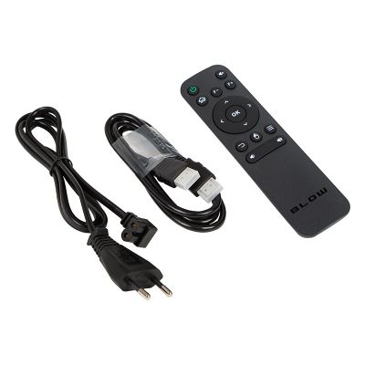 5. BLOW AndroidTV FullHD MaxView tragbarer Projektor weiß