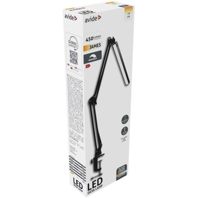 2. Avide ABLDL-DM-12W LED-Tischleuchte G Schwarz