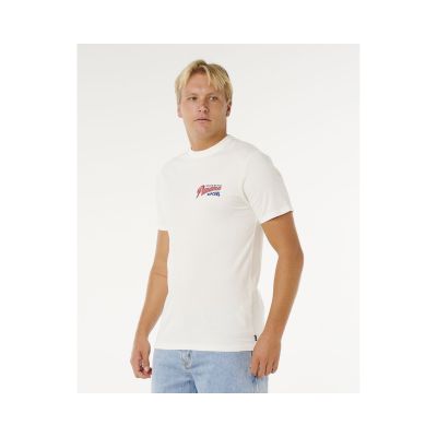 2. Herren-T-Shirt RIP CURL Desti Animals Tee weiß