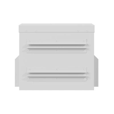 7. 10" HERMETISCHER IP55 WAND-/MAßMONTIERSCHRANK 320X220X300 GRAU LANBERG (MONTIERT)