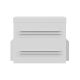 7. 10" HERMETISCHER IP55 WAND-/MAßMONTIERSCHRANK 320X220X300 GRAU LANBERG (MONTIERT)