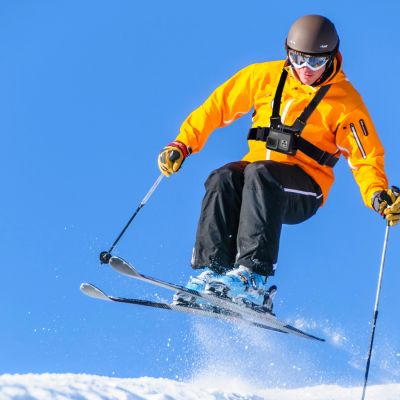 4. GoPro Brustgurt Zubehörset 5in1 für GoPro, DJI, Insta360, SJCam, Eken Sportkameras (GoPro 5 in 1 Brustgurt)