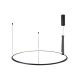Pendelleuchte 42W LED D90CM SCHWARZ