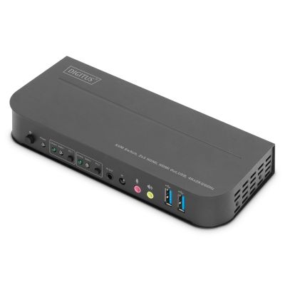 4. Digitus KVM-Switch, 2 x 1 HDMI, HDMI-Ausgang, USB, 4K x 2K bei 60 Hz