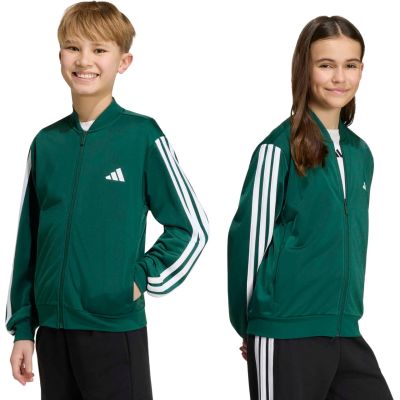 adidas Essentials Climacool Grünes Kinder-Sweatshirt KR2147