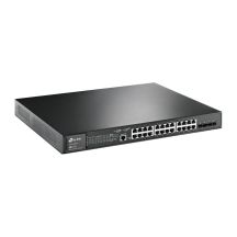 TP-Link JetStream TL-SG3428MP Managed Network Switch L2+ Gigabit Ethernet (10/100/1000) PoE-Unterstützung 1 HE Schwarz
