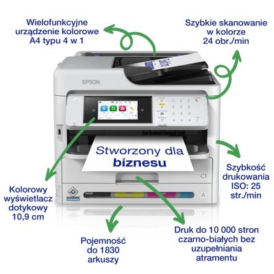 22. EPSON WF-C5890DWF WorkForce Pro Multifunktionsgerät