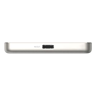 5. Xiaomi Super Slim Magnetische Powerbank 5000 Lithium-Ionen (Li-Ion) 5000 mAh Kabelloses Laden Sand