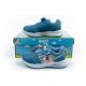 10. Leomil Kinder-Sportschuhe Bluey Sneakers, leicht, mit Klettverschluss, LED, blau