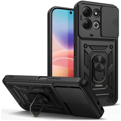 Tech-Protect CamShield Pro Hülle für Xiaomi Redmi 17 4G / 5G - Schwarz