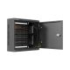 8. LANBERG Installationsschrank TPR 10" mit Mesh-Platte 340×340×140, schwarz (vormontiert)