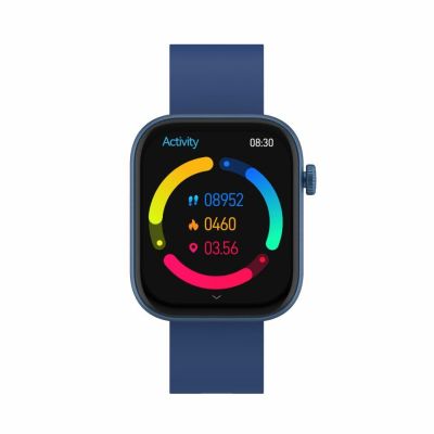 7. Denver SWC-185BU Smartwatch / Sportuhr 4,7 cm (1,85") AMOLED Digital 390 x 450 px Touchscreen Blau