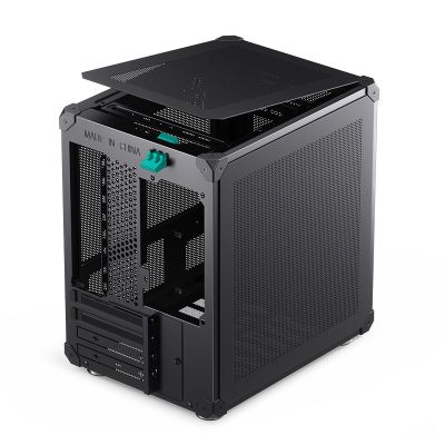 4. Jonsbo C6 Minitower Computergehäuse Schwarz