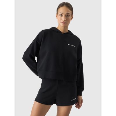 2. Damen Sweatshirt mit Kapuze, offen, 4F 4FWSS24TSWSF1003-20S