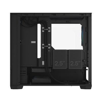 4. Fractal Pop Mini Air RGBBlack TG Clear Tint Hülle