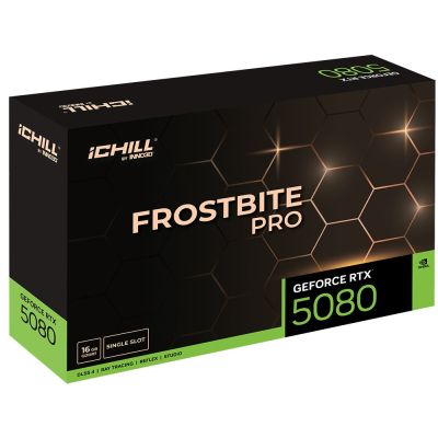 2. Inno3D RTX5080 iChill Frostbite Pro 16GB GDDR7 HDMI 3xDP Grafikkarte