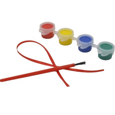 4. DIY-Gipsdekoration Keksfarbe