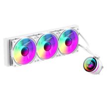GameMax ICEBURG 360 INFINITY WH Computer-Kühlsystem Prozessor All-in-One Flüssigkeitskühler 12 cm Weiß 1 Stück.