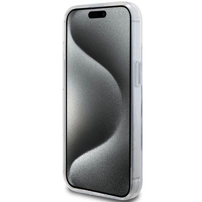 5. Karl Lagerfeld KLHMP15MHMRSCHH iPhone 15 Plus 6,7" weiß/weißes Hardcase Ring Stand Choupette Head MagSafe