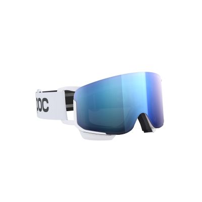 4. POC Nexal Mid Skibrille Weiß Kat.2 + Kat.1