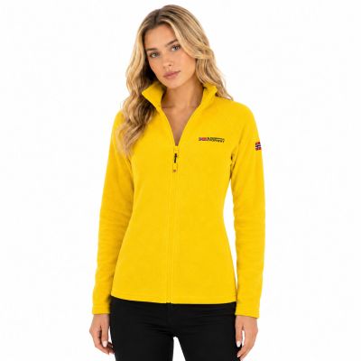 3. Damen-Fleecejacke Geographical Norway TUG FZ MUSTARD DB LADY 268 (WA1720F/GN-MUSTARD)