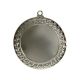 5. Silbermedaille mit Platz für ein 50-mm-Emblem – Stahlmedaille