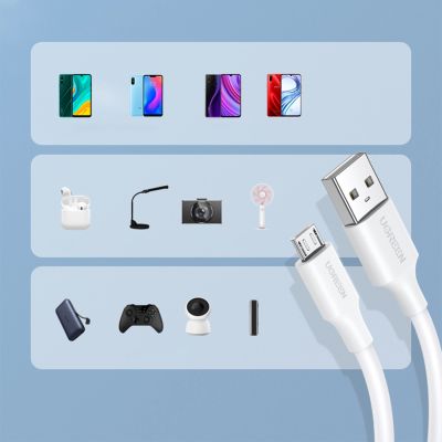 7. Ugreen US289 60141 Micro-USB/USB-A-Kabel 1 m – weiß