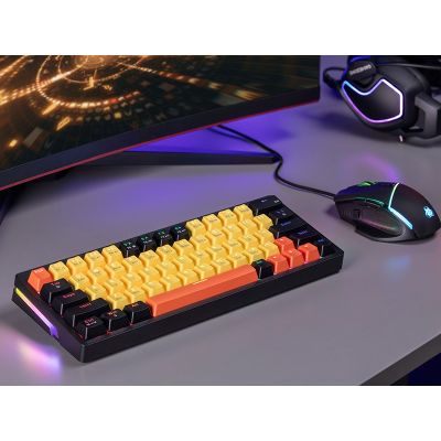 5. Tracer GAMEZONE EVO2 HOT SWAP 63 Mechanische Tastatur (Gelb) TRAKLA47302