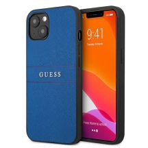 Guess Saffiano Strap Case für iPhone 13 mini 5,4" - Blau