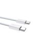 6. Dudao L6C USB-C – USB-C PD-Kabel 30 W 1 m – Hellblau