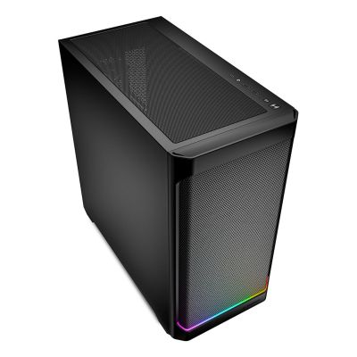 7. Sharkoon MK4 RGB-Streifen Micro Tower Schwarz