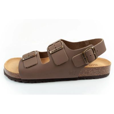 2. Bio Bio Herren-Sandalen mit anatomisch geformtem Fußbett aus echtem Leder