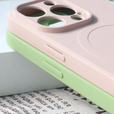 6. MagSafe-kompatible Silikonhülle für iPhone 15 Silikonhülle – blau