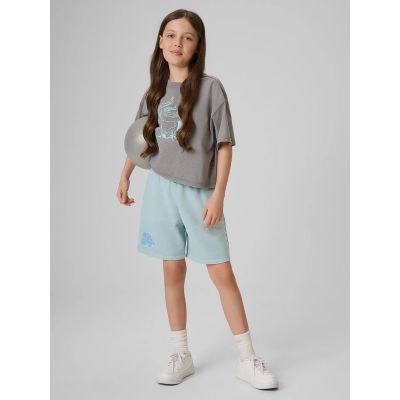 4. Mädchen-Baumwoll-T-Shirt 4F 4FJRSS26TTSHF3983-25S
