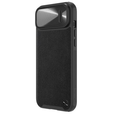 3. Nillkin CamShield Leather S Case iPhone 14 Plus Hülle mit Kameraabdeckung schwarz