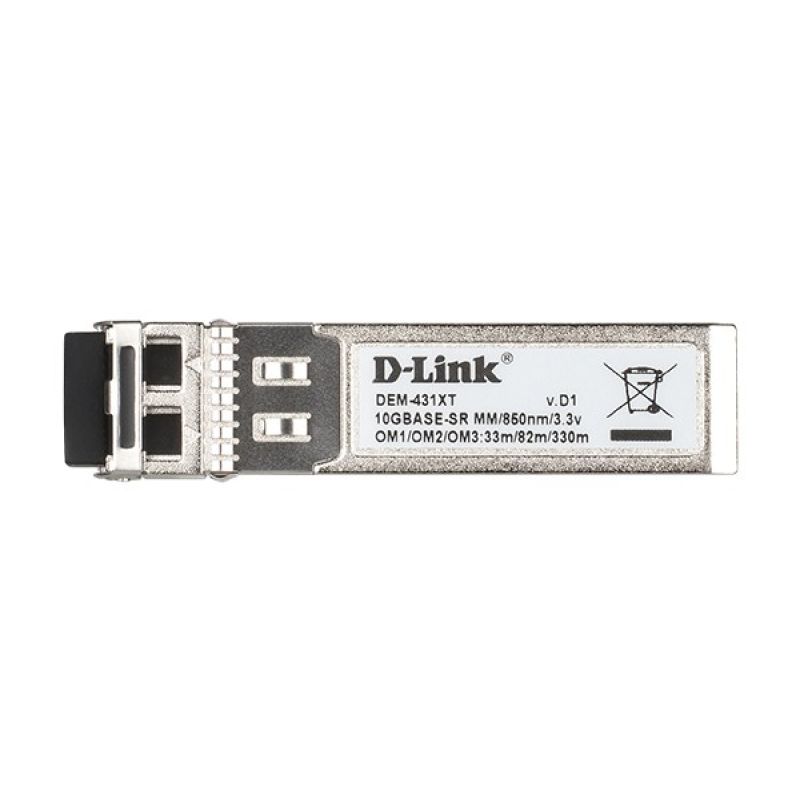 2. D-LINK DEM-431XT 10GBase-SR SFP+ Transceiver, 80/300 m