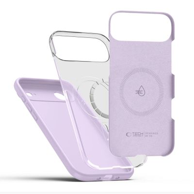 4. Tech-Protect Silikon MagSafe Hülle für iPhone 17 Air - Lila