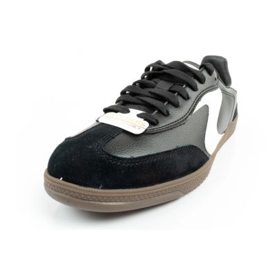 3. Skechers Kickoff Damen Sportschuhe Sneakers Schwarz Leder