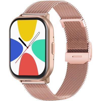 4. Smartwatch Gravity Pink Strap + Bracelet GT43-1