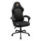 8. COUGAR CGR-FXF-GLB Universal-Gaming-Stuhl, gepolsterter Sitz, Schwarz, Gold