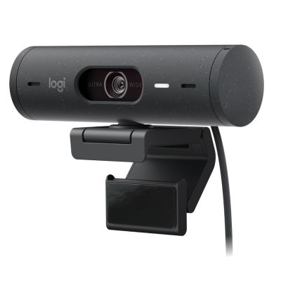 2. Logitech Brio 500 Graphite Webcam