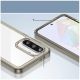 7. Outer Space Case für Samsung Galaxy A26 Cover mit flexiblem Rahmen - Halbtransparent, Schwarz