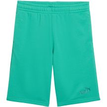 Puma ESS Small No. 1 Logo Kindershorts Grün 692974 40