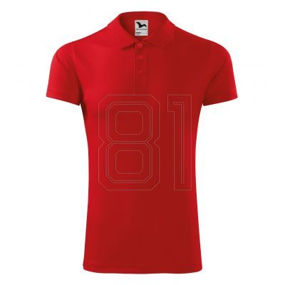 3. Malfini Victory M MLI-21707 rotes Poloshirt