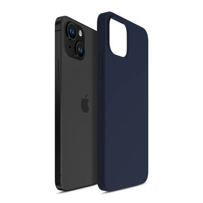 27. 3mk Silikonhülle für iPhone 15 – Marineblau