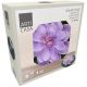 4. Solarlampe Wasserlilie 18 cm Violett