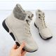 9. Bequeme beige Damenstiefeletten Rieker 45955-60